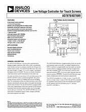 DataSheet AD7879-1 pdf